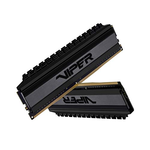 Patriot Viper 4 Blackout Series DDR4 16GB (2 x 8GB) 3600MHz Módulo de Memoria Alto Rendimiento - PVB416G360C7K