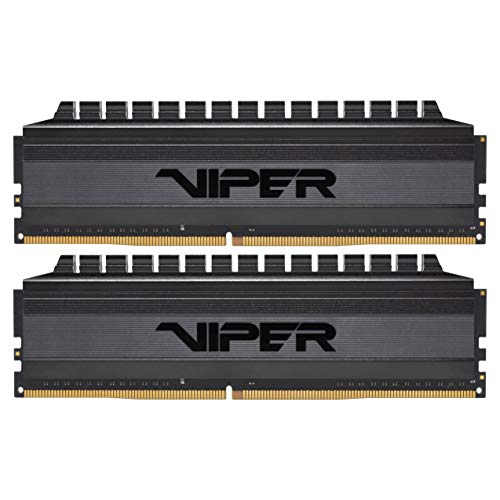 Patriot Viper 4 Blackout Series DDR4 16GB (2 x 8GB) 3600MHz Módulo de Memoria Alto Rendimiento - PVB416G360C7K