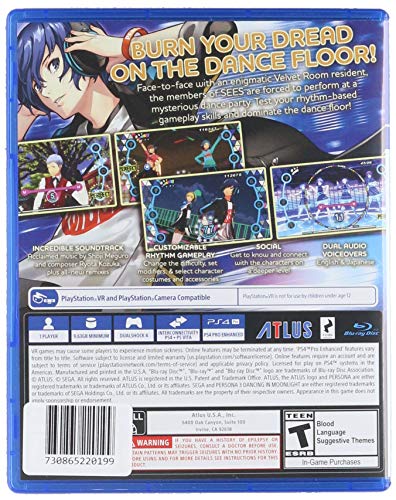 Persona 3: Dancing In Moonlight for PlayStation 4 [USA]