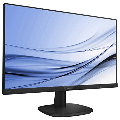 Philips Monitor 223V7QHAB/00-22", FHD, 75Hz, IPS, Flicker Free, (1920x1080, 250cd/m² VESA, DSUB, HDMI)