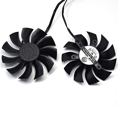 PLA09215B12H - Ventilador de tarjeta de vídeo de 85 mm para tarjeta gráfica EVGA GTX 1050 Ti/1060/1070