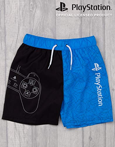 Playstation Swim Shorts para niños Gamer Swimming Pants Trunks Swimwear Kids 10-11 años