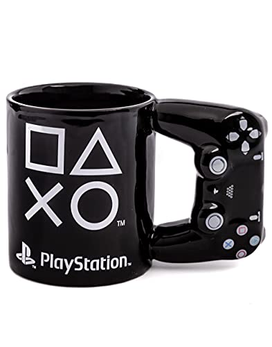 PlayStation Taza Gaming Remote Controller Manden 16oz Cup juego Un tamaño