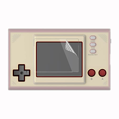 PlayVital Funda de Silicona para Nintendo Game & Watch: Super Mario Bros. Protector de Piel Carcasa Blanda Antideslizante Funda de Goma con 2 Protectores de Pantalla para Game & Watch(Traslúcido)