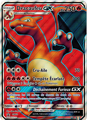 Pokémon – Juego de cartas – Exclusivo Navidad 2017 – Dracaufeu GX Collection Premium