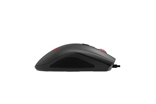 Ratón de gaming AOC GM200 - con un sensor de 4.200 DPI, colores RGB y un cable de PVC de 1,8 metros