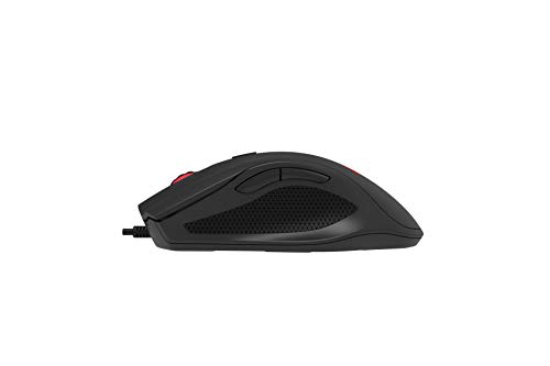 Ratón de gaming AOC GM200 - con un sensor de 4.200 DPI, colores RGB y un cable de PVC de 1,8 metros