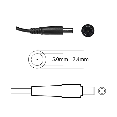 RDY 65W 19.5V 3.34A Cargador para Portátil DELL Latitude E5430 E5440 E5530 E5540 E6230 E6330 E6410 E6430 E6440 E6530 E6540 E7240 E7250 E7440 E7450 Inspiron 1525 1526 Vostro 1440 3300 Adaptador