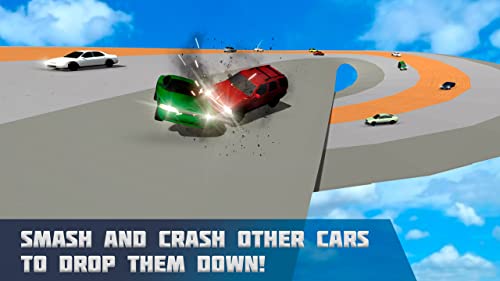 Sky Car Derby Race 3D: Extreme Driving Simulator | Car Destruction Simulator Accident Games Crash Of Cars Destroy Car