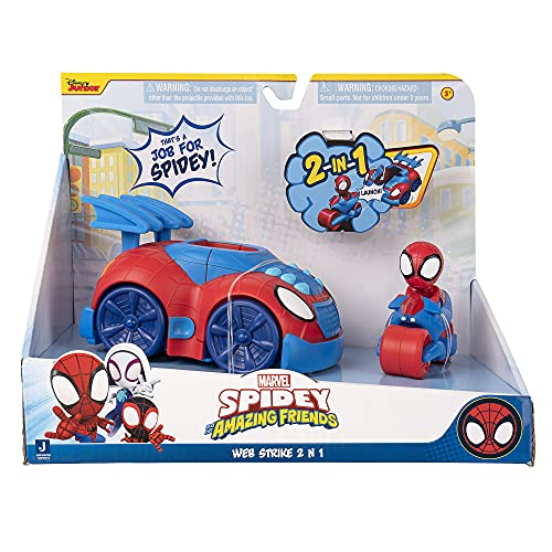 Spidey - Vehiculo 2 en 1 Moto - (Toypartner SNF0019)