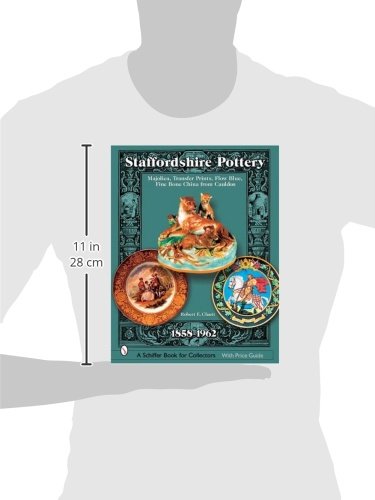 Staffordshire Pottery: Majolica, Transfer Prints, Flow Blue, Fine Bone China from Cauldon, 1858-1962 (Schiffer Book for Collectors with Price Guide)