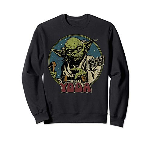 Star Wars Yoda The Empire Strikes Back Circle Portrait Sudadera