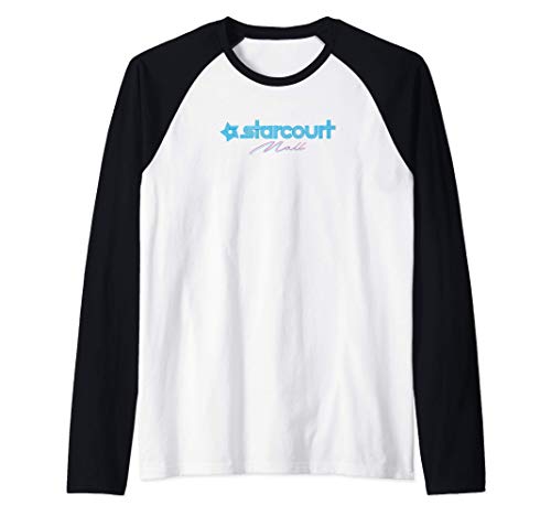 Stranger Things Starcourt Mall Logo Camiseta Manga Raglan