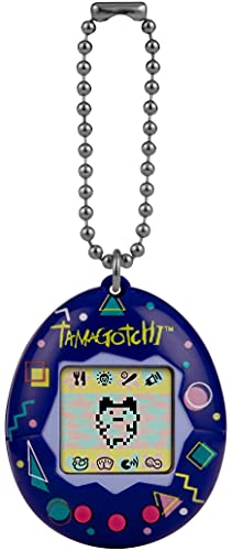 TAMAGOTCHI 42881 Bandai, Gen 1, 90's Shell con Cadena-La Original Realidad Virtual Mascota, Multicolor