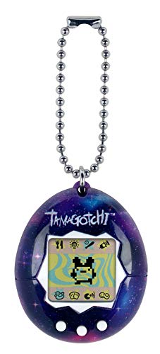 TAMAGOTCHI- Original Galaxy – Alimentar, cuidar, nutrir – Mascota Virtual con Cadena para Jugar sobre la Marcha, Color (Bandai 42815)