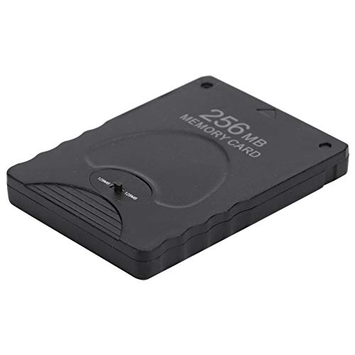 Tarjeta de Memoria de Juegos portátil para Consola de Datos de Juegos PS2 Playstation 2(Black)