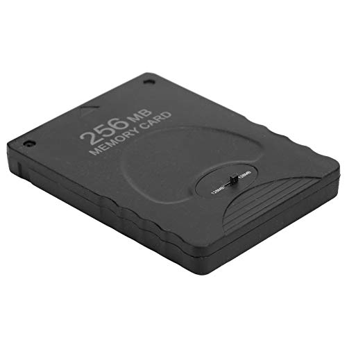 Tarjeta de Memoria de Juegos portátil para Consola de Datos de Juegos PS2 Playstation 2(Black)