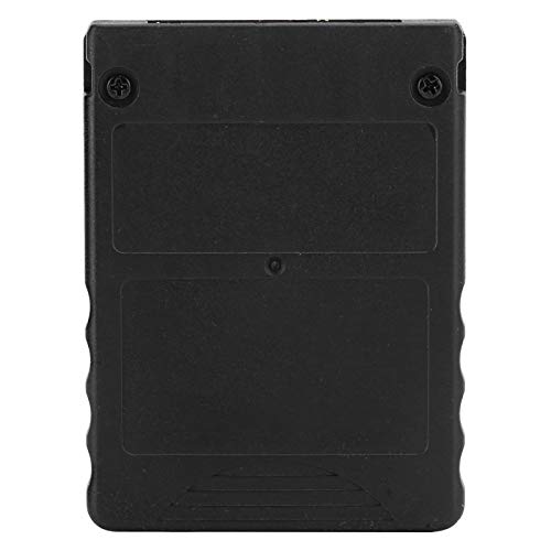 Tarjeta de Memoria de Juegos portátil para Consola de Datos de Juegos PS2 Playstation 2(Black)