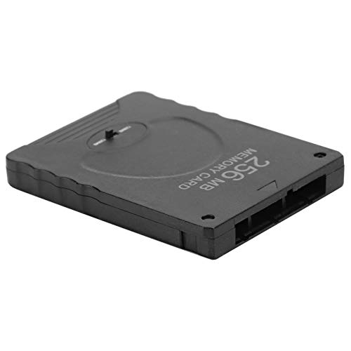 Tarjeta de Memoria para PS2 Tarjeta de Memoria de Juego de compatibilidad Fuerte Tecnología Avanzada para Jugadores domésticos de PS2 Playstation 2(Black)