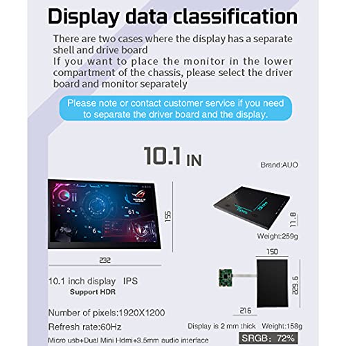 Tewerfitisme AIDA64 - Monitor de temperatura para CPU (13,3 pulgadas, 2560 x 1440)