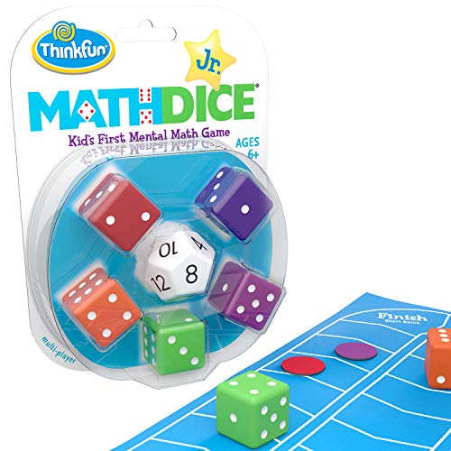 Think Fun ThinkFun!-Ci-Math Dice Junior, Multicolor TF1515