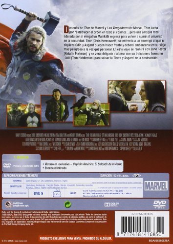 Thor: El Mundo Oscuro [DVD]