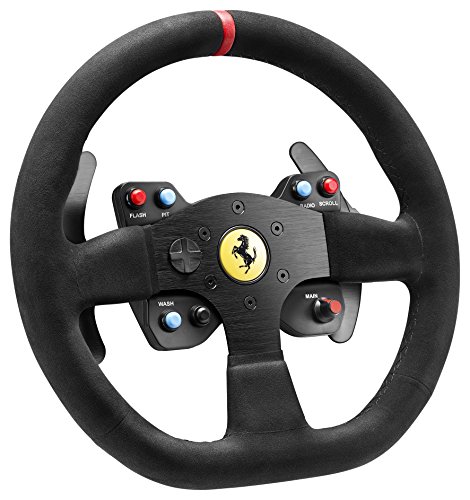 Thrustmaster VG Ferrari 599XX EVO Wheel Add-On, Alcantara Edition for PS4, PS3, Xbox One & PC by ThrustMaster