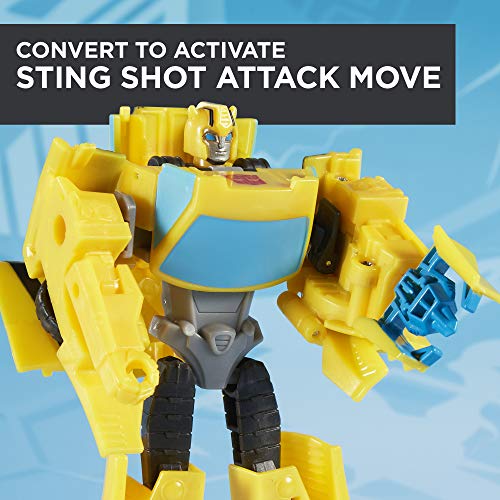 Transformers Cyberverse Bumblebee Sting Shot Warrior Class Action Figure