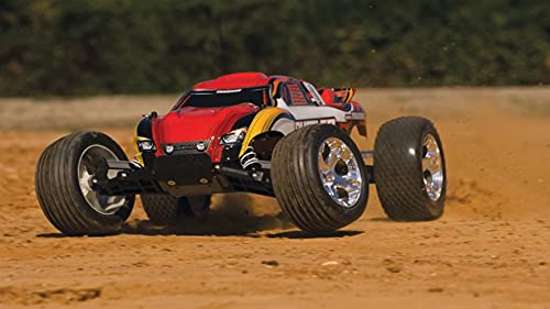 Traxxas RUSTLER - 4 x 2 - 1/10 Brushed TQ 2,4 GHZ - iD 37054-1 (rojo)