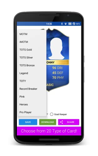 Ultim.Team Card Creator