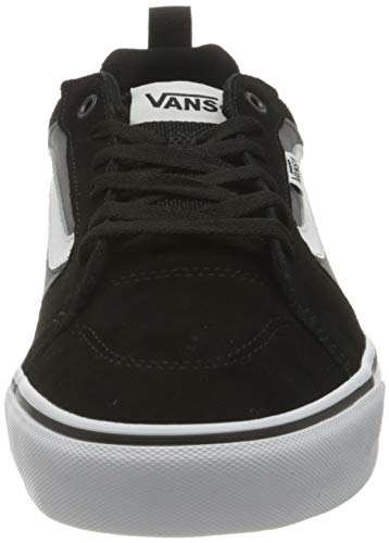 Vans Filmore Suede Canvas, Zapatillas Hombre, Black/Pewter T2J, 43 EU