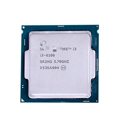 WMUIN UPC procesador I3 6100 3.7g HZ 3M Cache Dual-Core 5 1W CPU Procesador SR2HG LGA1151 Hardware de la computadora