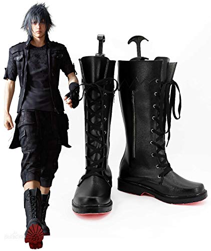 WSJDE FF XV FFXV FF15 Noctis Lucis Caelum Noct Cosplay Shoes Boots For Adult Costume Custom Made EU Size