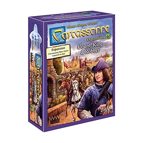 Z-Man Games Carcassonne Expansion 6: Count, King & Robber