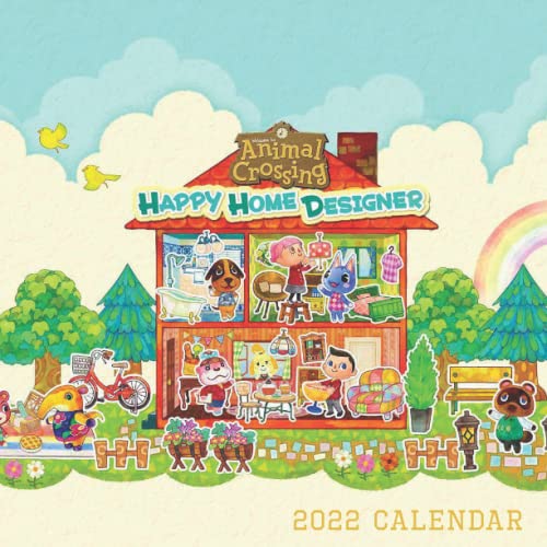 Animal Crossing New Horizons calendar 2022: 12 monthly Calendar from Jan 2022 to Dec 2022 - Planner Gifts for boys girls, games Kalendar Calendario Calendrier