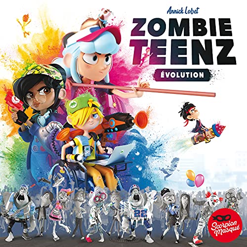 Asmodee Zombie Teenz Evolution - Juego de mesa, para jugar en familia (versión francesa)