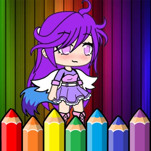 Coloring Book - Cute Anime Girl Game For Kids