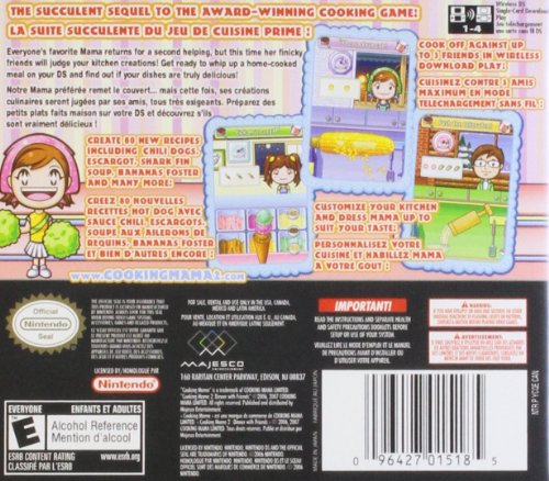 Cooking Mama 2: Dinner With Friends - Nintendo DS by Majesco