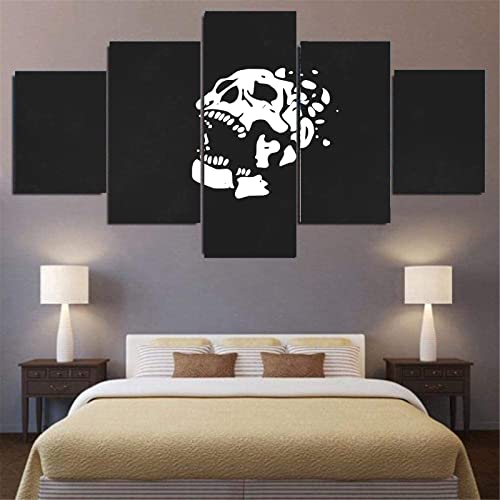 Cuadros Decoracion 5 Paneles Dead By Daylight Game Canvas Wall Art Decoración Del Hogar Impresión de Lienzo Cuadros de Pintura de Póster Moderno Sin Marco Tamaño B