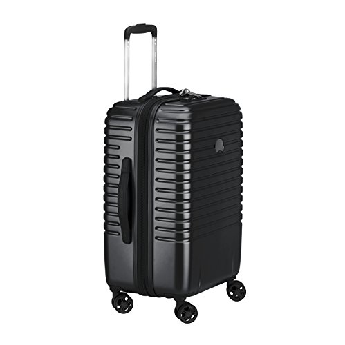 Delsey CAUMARTIN Plus: Maleta DE Cabina 4 Ruedas Dobles 55 CM, Negro