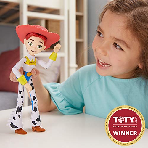 Disney Toy Story 4 Figura Jessie, juguetes niños + 3 años (Mattel GGX36)