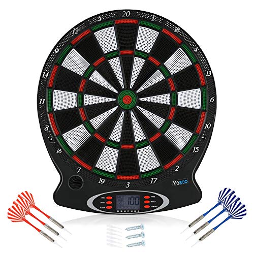 EBTOOLS Tablero de Dardos electrónico, Target Games Easy Dart Target Game 1pc para Play Game