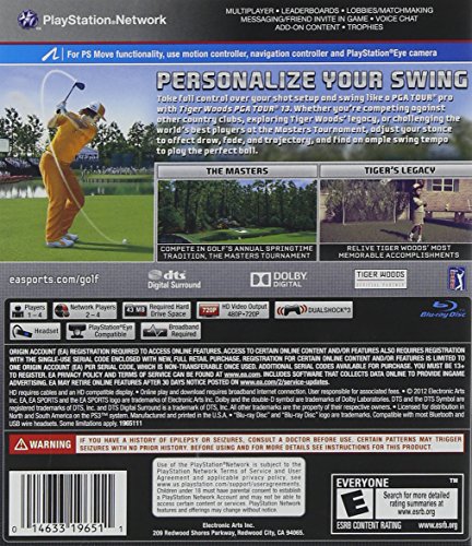 Electronic Arts Tiger Woods PGA Tour 13 - Juego (PlayStation 3, Deportes, E (para todos))