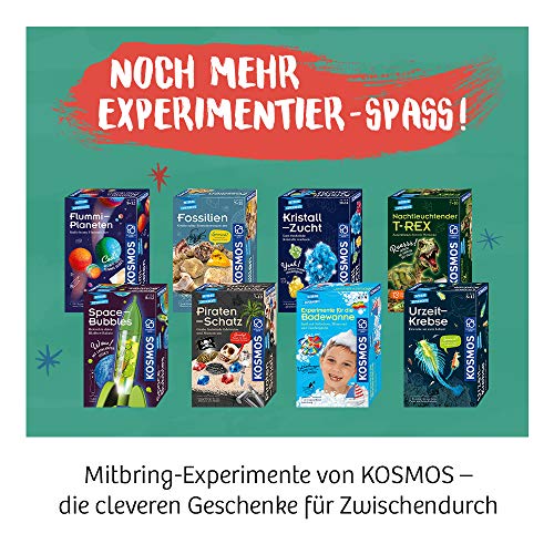 KOSMOS-Sea Dogs- Urzeitkrebse selbst züchten Juego de experimentos para niños con Instrucciones multilingües (DE, EN, FR, IT, ES, NL), Multicolor (616779)