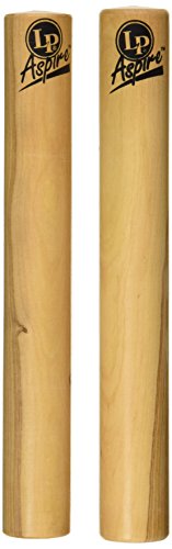 Latin Percussion Aspire Wood LPA165 - Claves, color blanco