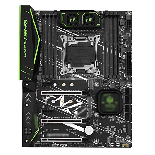 LBWNB Tarjeta Madre Fit For HUANANZHI X99 X99 F8 Placa Base con Intel Xeon E5 2678 V3 con 4 * 8G DDR4 No ECC Memoria NVMe SATA 3.0 USB 3.0 ATX Placa Base para Juegos