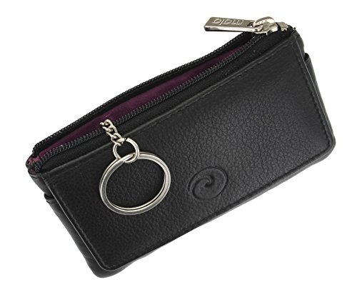 Mala Leather Colección ORIGIN Monedero de Cuero con Protección RFID 4110_5 Negro