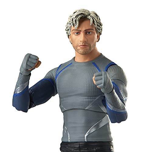 Marvel Hasbro F0186 Legends Series - Figura de Quicksilver de 15 cm - Personaje de la Saga Infinity - Diseño Premium - Figura y 5 Accesorios