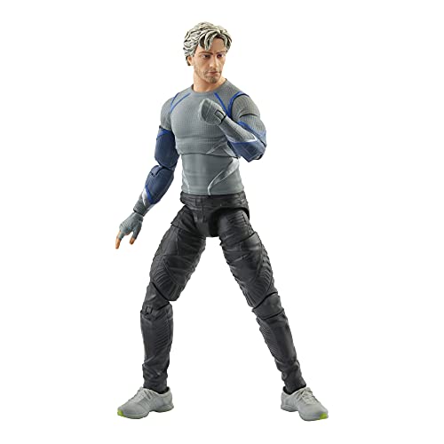 Marvel Hasbro F0186 Legends Series - Figura de Quicksilver de 15 cm - Personaje de la Saga Infinity - Diseño Premium - Figura y 5 Accesorios