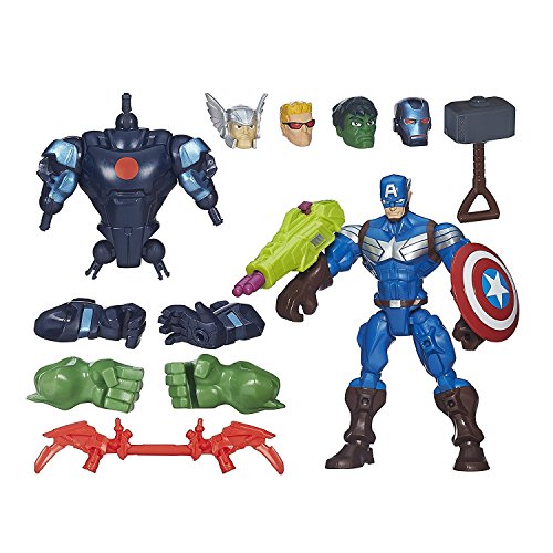 Marvel Super Hero Mashers - Juego de Figura de acción, 22 Piezas (Hasbro B1431)